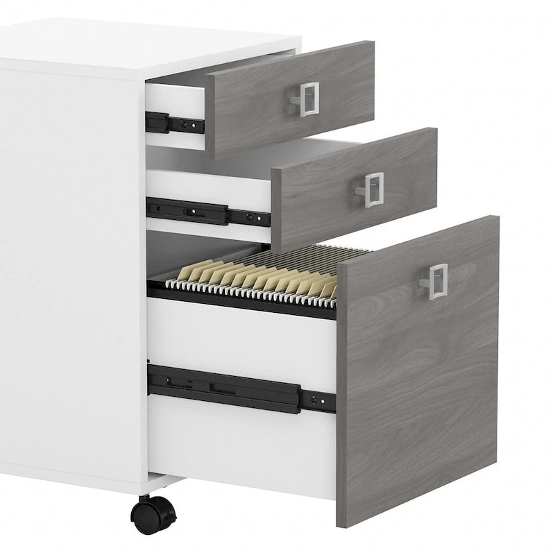 3 Drawer Mobile File Cabinet