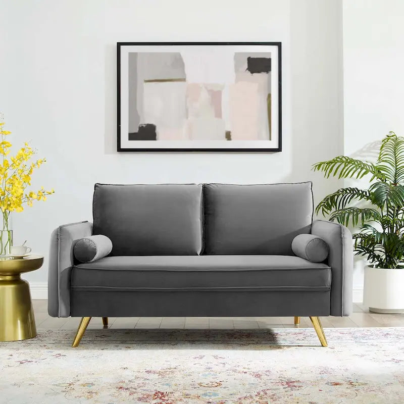 Performance Velvet Loveseat