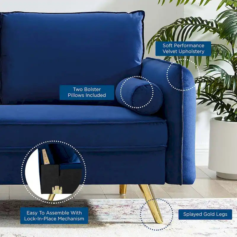 Performance Velvet Loveseat
