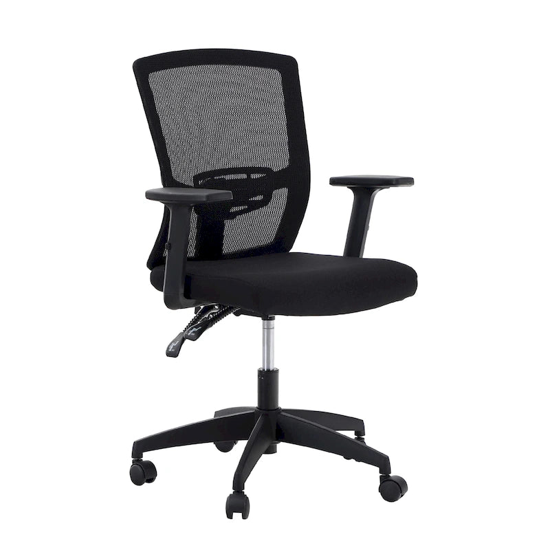 High Back Mesh Office Chair Adjustable Headrest, Armrest, Rolling Swivel Reclining Chair