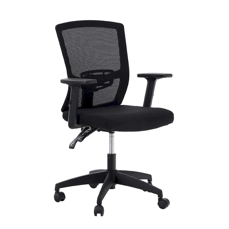 High Back Mesh Office Chair Adjustable Headrest, Armrest, Rolling Swivel Reclining Chair