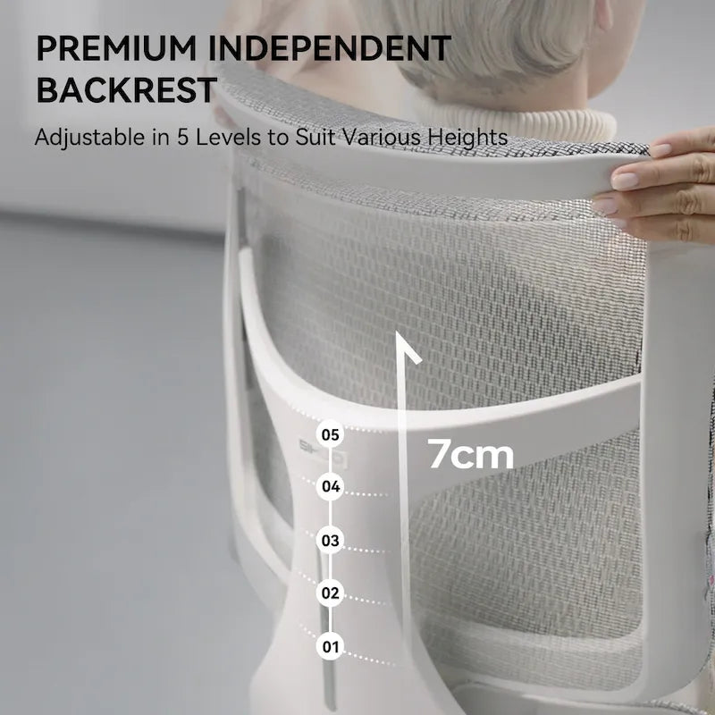 Ergonomic Mesh Office Chair with Adjustable seat depth - 74*70*127