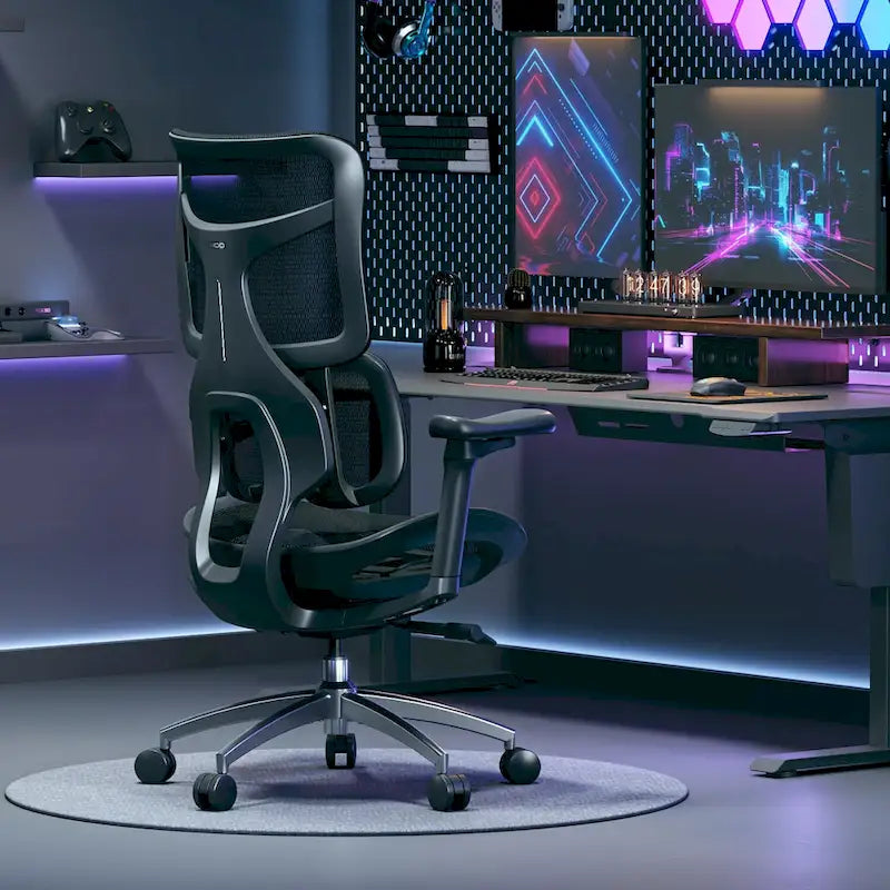 Ergonomic Mesh Office Chair with Adjustable seat depth - 74*70*127