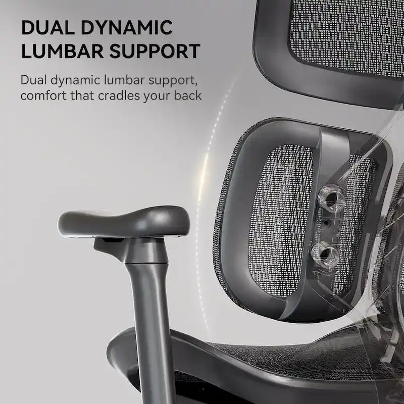 Ergonomic Mesh Office Chair with Adjustable seat depth - 74*70*127
