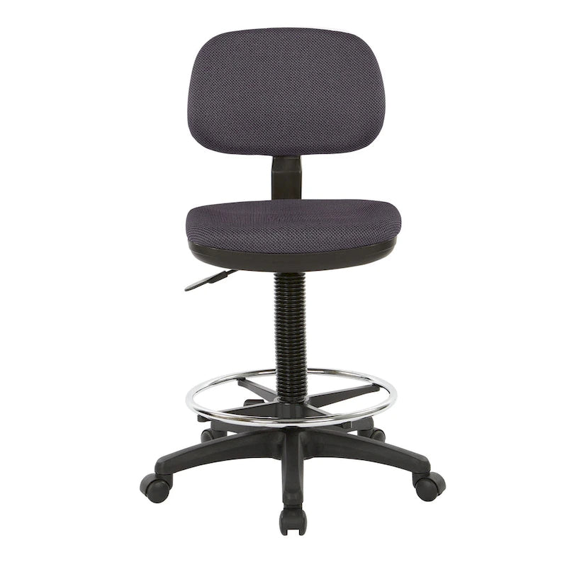 Sculptured Seat and Back Drafting Chair