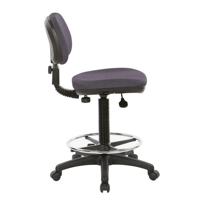 Sculptured Seat and Back Drafting Chair