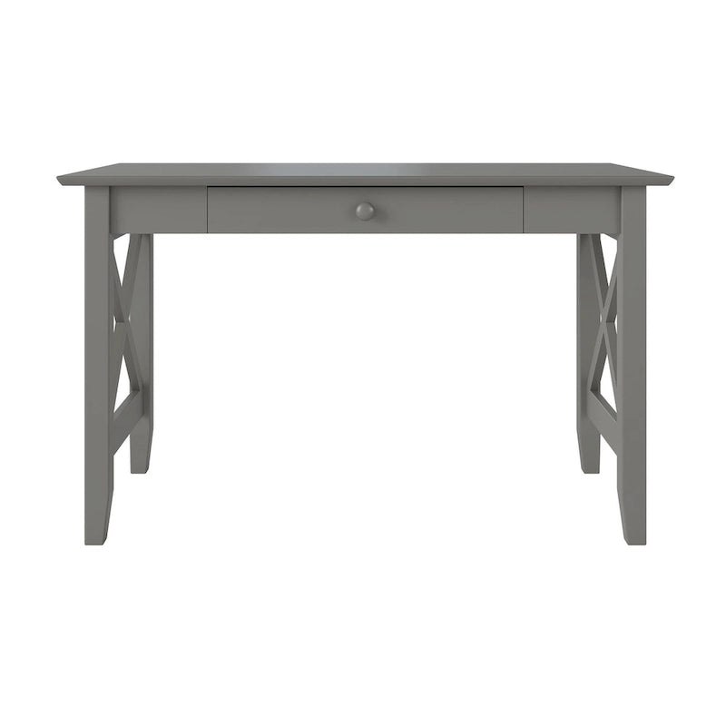 Writing Desk with Drawer in Grey