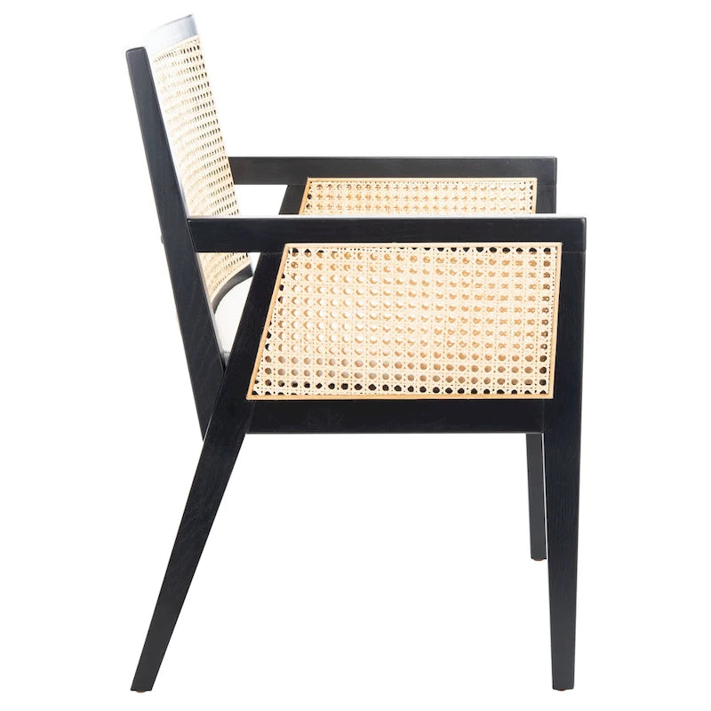 Rattan Dining Chair - 21.9 W x 24.8 L x 33.9 H - 22Wx25Dx34H