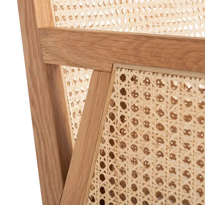 Rattan Dining Chair - 21.9 W x 24.8 L x 33.9 H - 22Wx25Dx34H