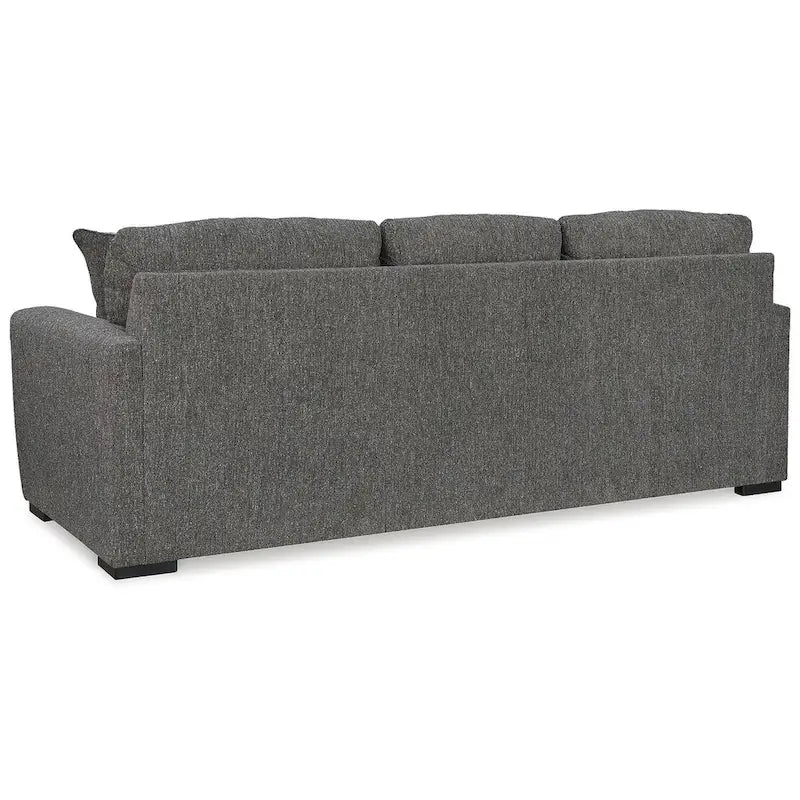 Pewter Sofa Chaise - 101W x 63D x 40H