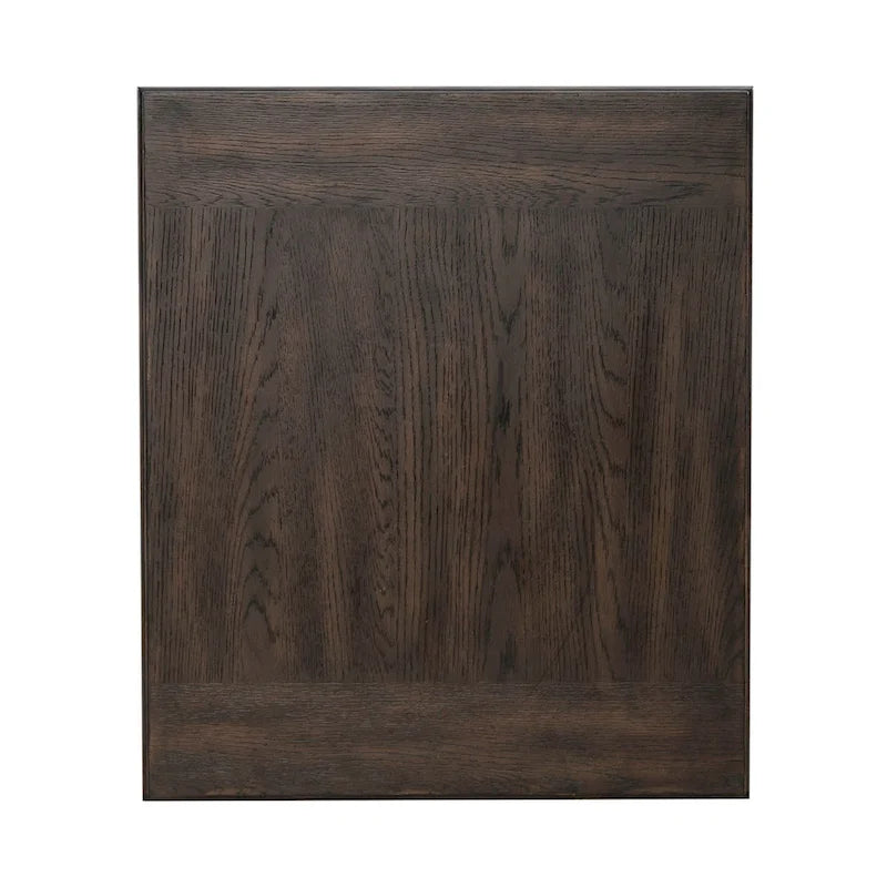 Saddle Brown Rectangular End Table