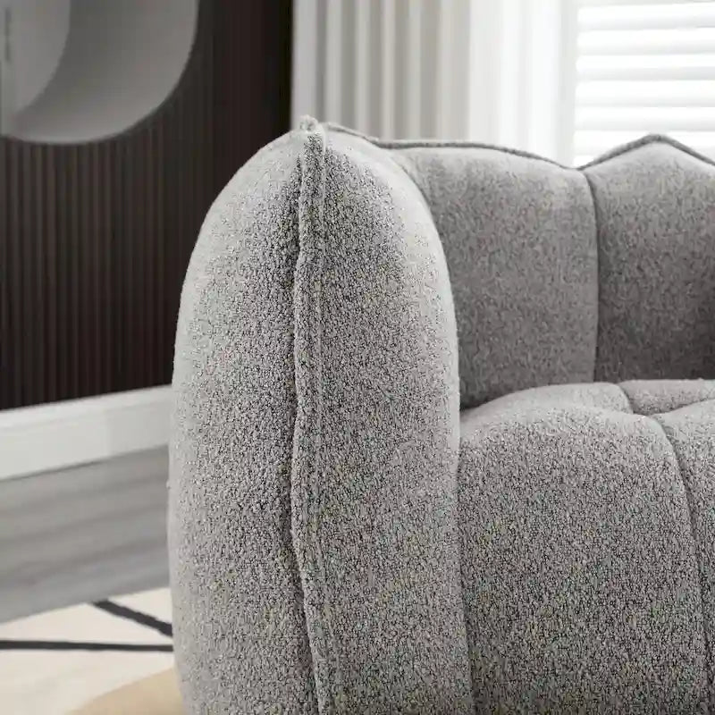 Lazy Bean Bag Couch Chairs for Adults with Ottoman