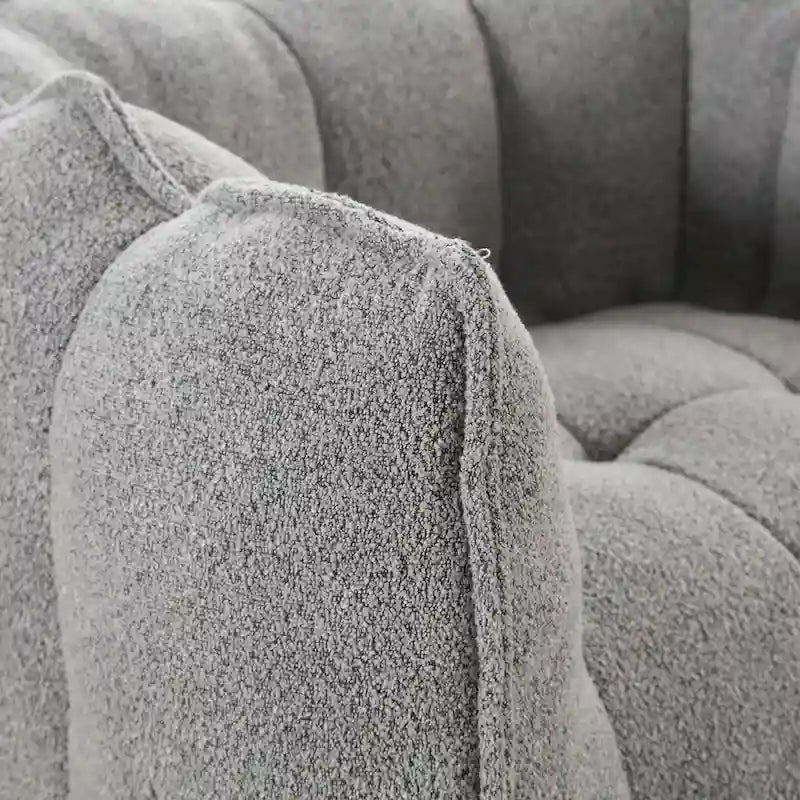 Lazy Bean Bag Couch Chairs for Adults with Ottoman