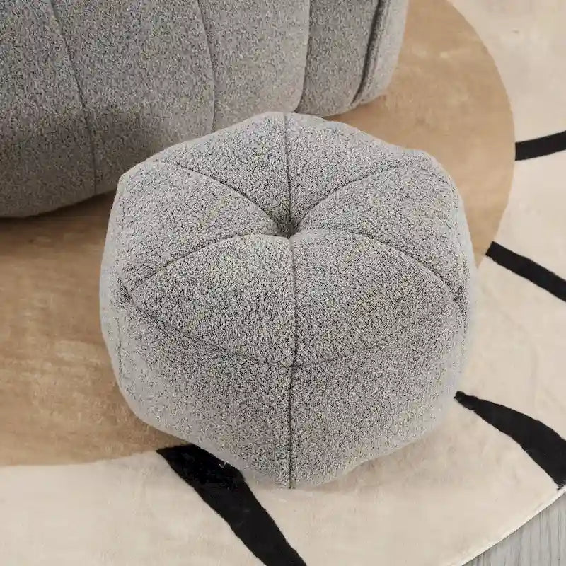 Lazy Bean Bag Couch Chairs for Adults with Ottoman