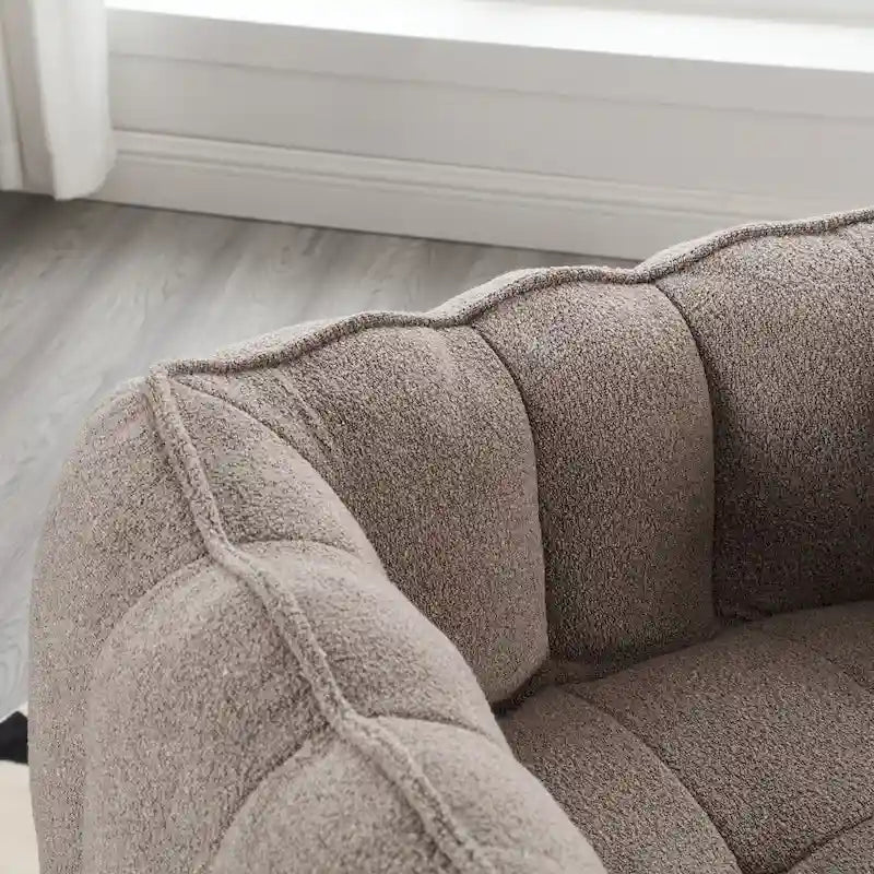 Lazy Bean Bag Couch Chairs for Adults with Ottoman
