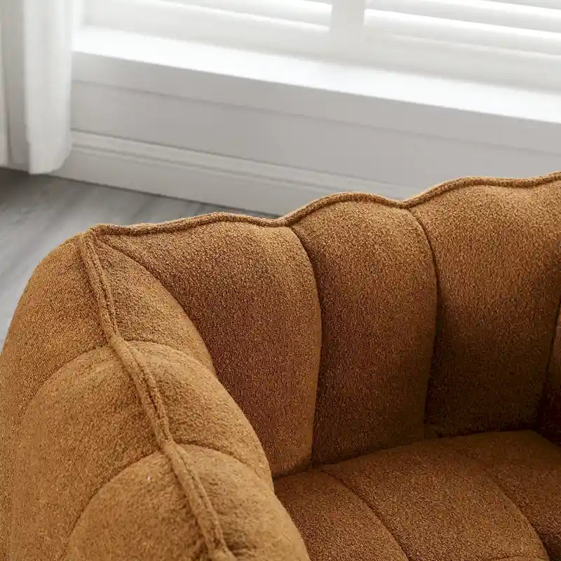 Lazy Bean Bag Couch Chairs for Adults with Ottoman