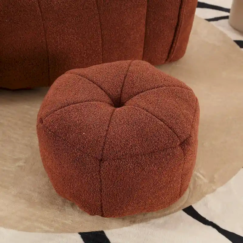 Lazy Bean Bag Couch Chairs for Adults with Ottoman